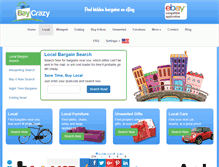 Tablet Screenshot of baycrazy.com